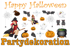 Happy Halloween Partydekoration