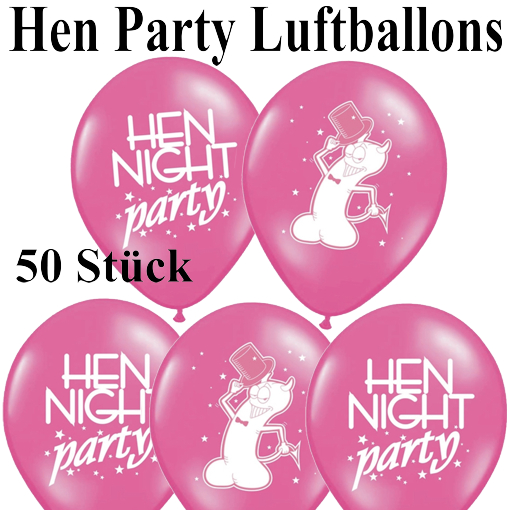 Hen-Party-Luftballons-in-Pink-50-Stueck