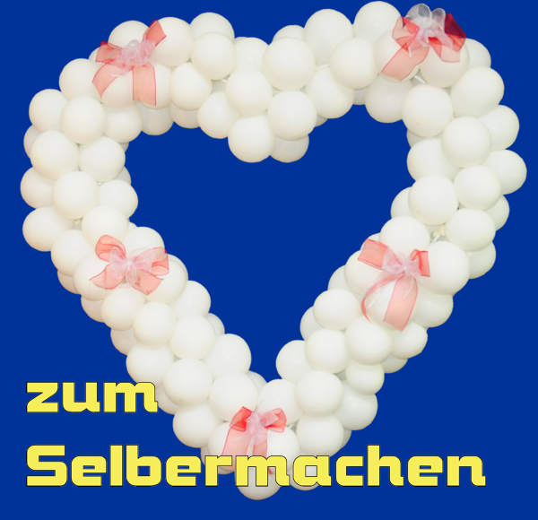 Herz-aus-weissen-Luftballons-Dekoration-zur-Hochzeit-zum-Selbermachen