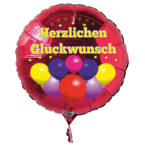 Herzlichen Glückwunsch Luftballon