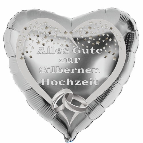 Herzluftballon-Silber-Alles-Gute-zur-Silbernen-Hochzeit-mit-Ballongas