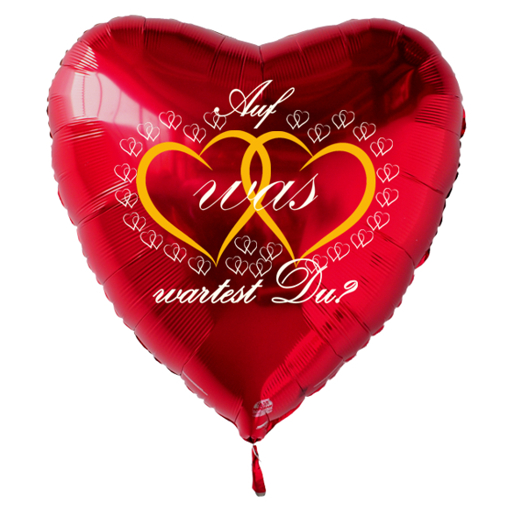 Herzluftballon-aus-Folie-rot-Heiratsantrag-Auf Was Wartest-Du-inklusive-Ballongas