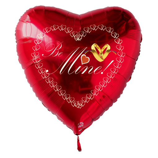 Herzluftballon-aus-Folie-rot-Heiratsantrag-Be-Mine-inklusive-Ballongas