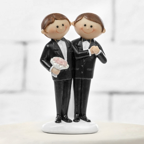 Hochzeitspaar-Maenner-Figur-Dekoration-Schwule-Hochzeit-Geschenk-Hochzeitsdeko-Regenbogenhochzeit-gleichgeschlechtlich