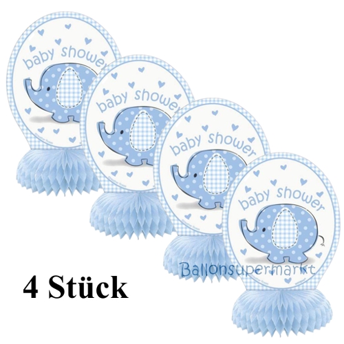 Honigwaben-Tischdekoration-Baby-Shower-Blue-Dekoration-zu-Geburt-Babyparty-Junge