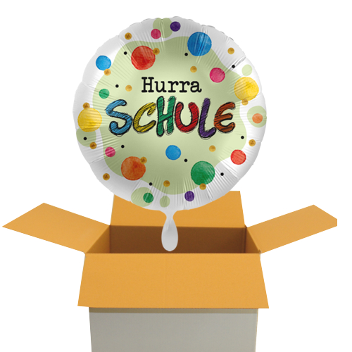 Hurra-Schule-satin-weisser-luftballon-45-cm-zum-Schulbeginn-zur-Einschulung-mit-Helium-zum-Schulkind