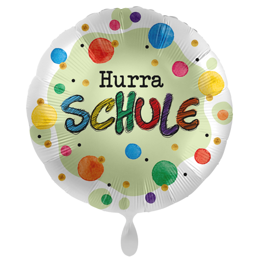 Hurra-Schule-satin-weisser-luftballon-45-cm-zum-Schulbeginn-zur-Einschulung-mit-Helium