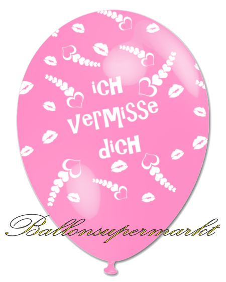 Ich-vermisse-Dich-Luftballon-Rosa