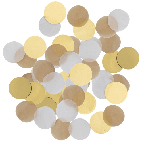 Konfetti-Punkte-Gold Brush-Tischdekoration-zu-Geburtstag-Party-Feier-Karneval-Fasching-Konfettiballons