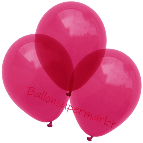 Kristall-Luftballons-Burgund-30-cm-Ballons-aus-Natur-Latex-zur-Dekoration-Transparent