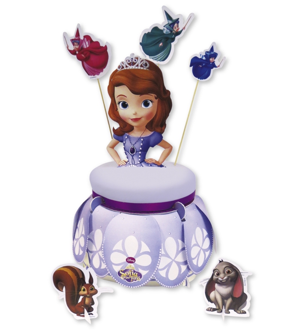 Kuchenstaender-Set-Sofia-die-Erste-Kindergeburtstag-Disney