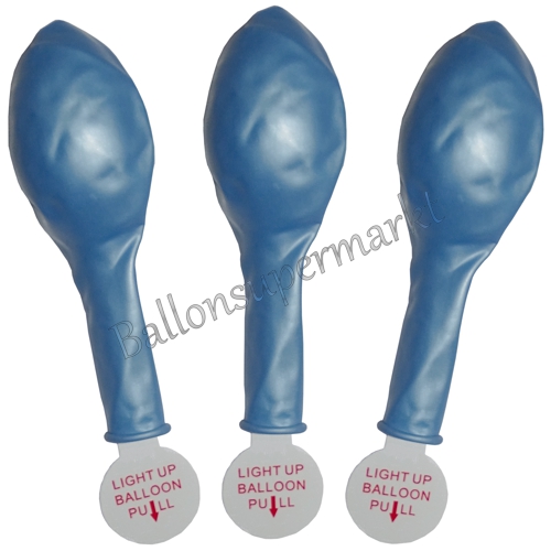 LED-Luftballons-blau-Latexballons