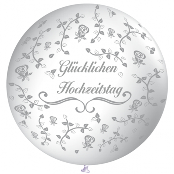 Latexballon-Riesenluftballon-Gluecklichen-Hochzeitstag-Luftballon-Hochzeit-Dekoration