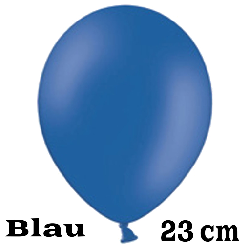 Luftballon 23 cm Blau