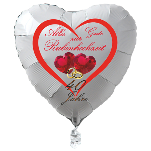 Luftballon-Herz-Alles-Gute-zur-Rubinhochzeit-40-Jahre-mit-Ballongas-Helium