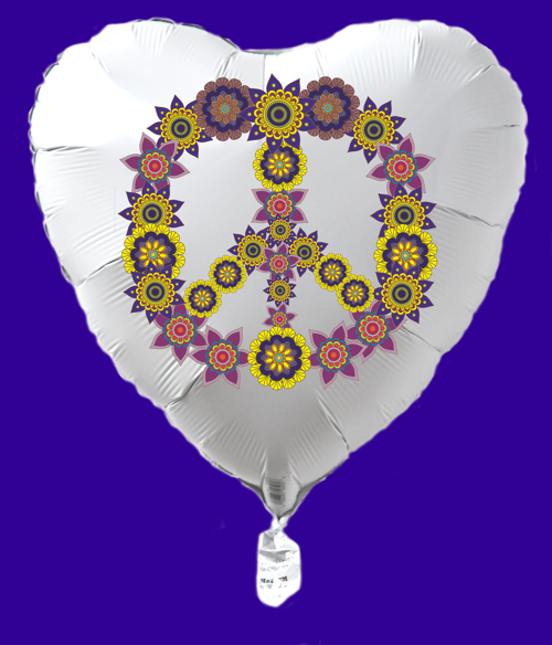 Luftballon-Herzform-Hippie-Party-Peace-Flowers