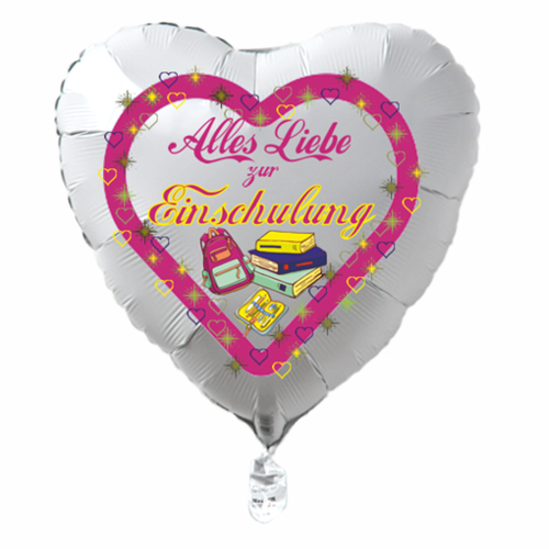 Luftballon-Herzform-weiss-Alles-Liebe-zur-Einschulung-mit-Ballongas