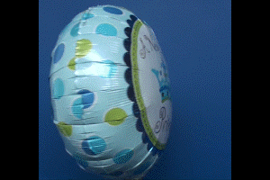 Luftballon-aus-Folie-mit-Helium-Geburt-Taufe-kleiner-Prinz-Junge