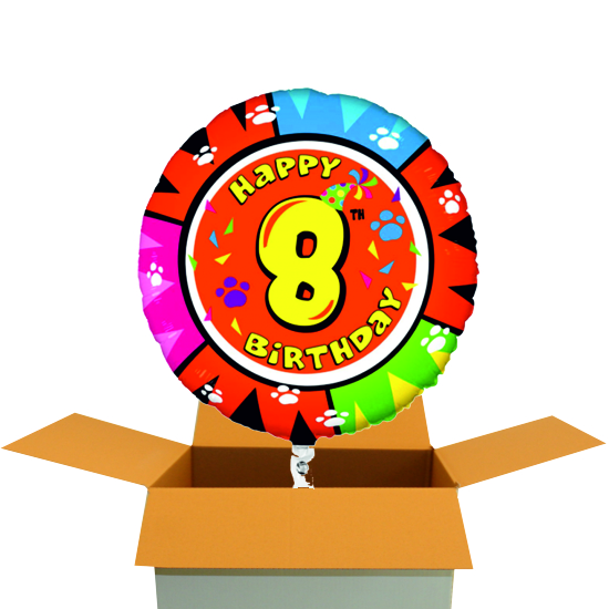 Luftballon-aus-Folie-zum-8.-Geburtstag-Animalloon-mit-Ballongas-Helium-im-Karton-zum-Versand