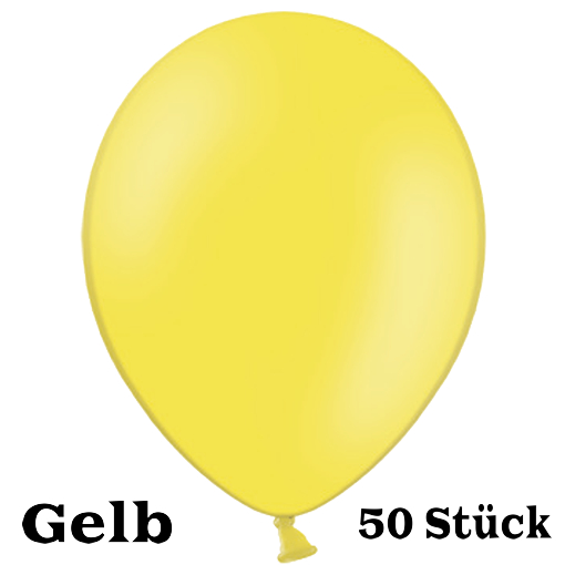 Luftballon-in-Gelb-40 cm-x-36-cm