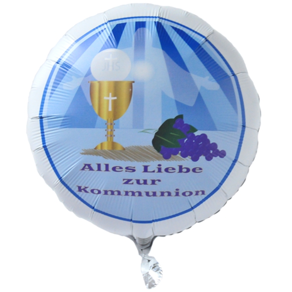 Luftballon zur Kommunion