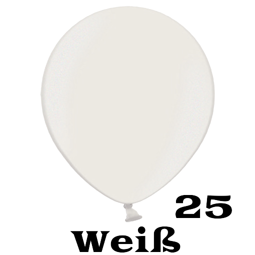 Luftballons-8-12-cm-Perlmuttfarben-Weiss-25-Stueck