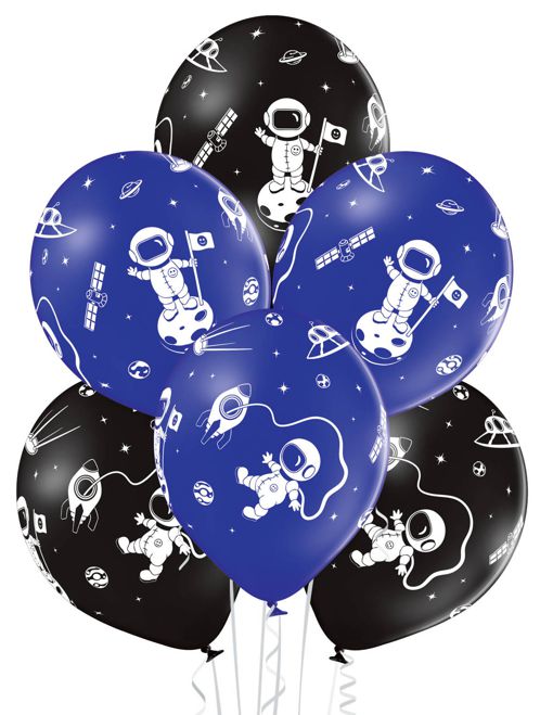 Luftballons, Weltraum