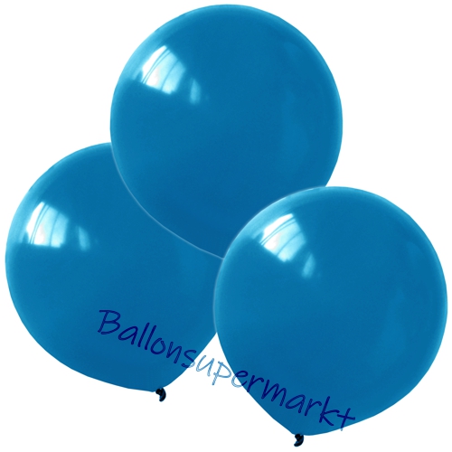 Luftballons-Blau-40-cm-rund-Ballons-aus-Natur-Latex-zur-Dekoration-3er