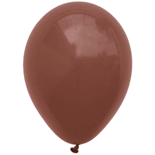 Luftballons-Braun-25-cm-Ballons-aus-Natur-Latex-zur-Dekoration