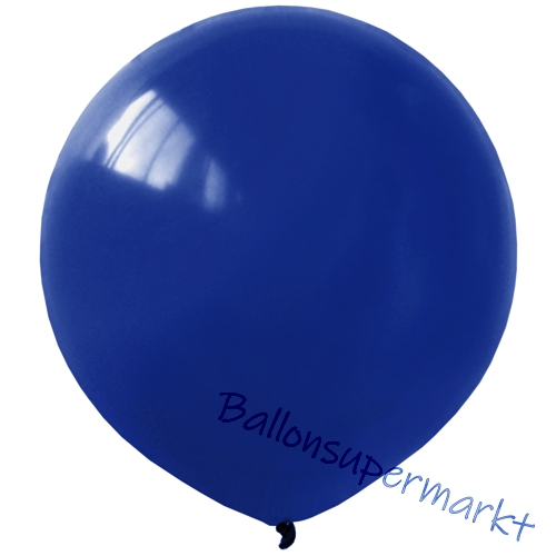 Luftballons-Dunkelblau-40-cm-rund-Ballons-aus-Natur-Latex-zur-Dekoration