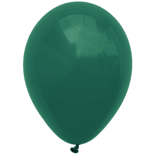Luftballons-Dunkelgrün-25-cm-Ballons-aus-Natur-Latex-zur-Dekoration