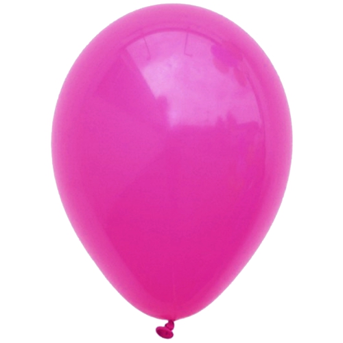 Luftballons-Fuchsia-25-cm-Ballons-aus-Natur-Latex-zur-Dekoration