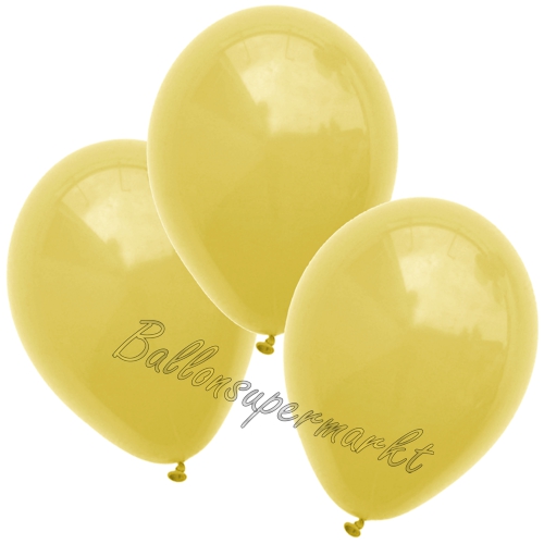 Luftballons-Gelb-25-cm-Ballons-aus-Natur-Latex-zur-Dekoration-3er