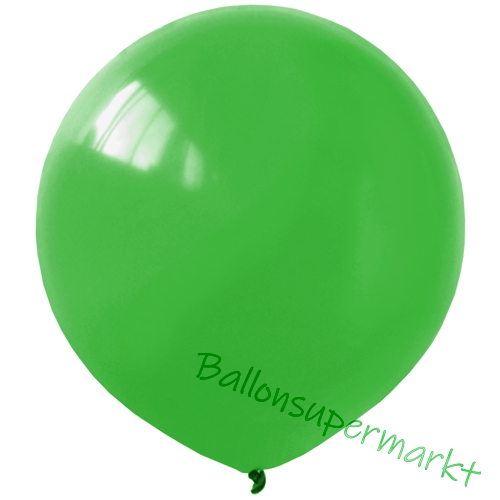 Luftballons-Grün-40-cm-rund-Ballons-aus-Natur-Latex-zur-Dekoration