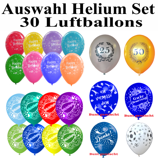 Luftballons-Helium-Einweg-Set-30-Latexballons-zur-Auswahl-inklusive-zubehoer