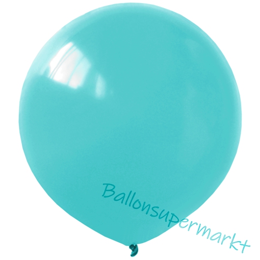 Luftballons-Hellblau-40-cm-rund-Ballons-aus-Natur-Latex-zur-Dekoration