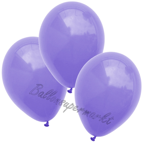 Luftballons-Lila-25-cm-Ballons-aus-Natur-Latex-zur-Dekoration-3er