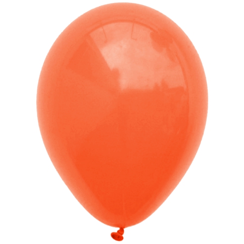 Luftballons-Orange-25-cm-Ballons-aus-Natur-Latex-zur-Dekoration
