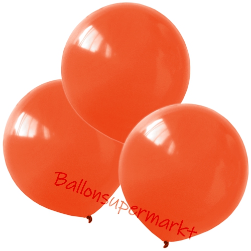 Luftballons-Orange-40-cm-rund-Ballons-aus-Natur-Latex-zur-Dekoration-3er