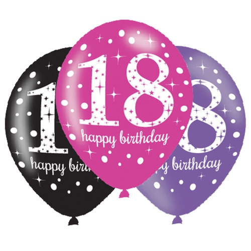 Luftballons-Pink-Celebration-18-Latexballons-zum-18.-Geburtstag-6-Stueck