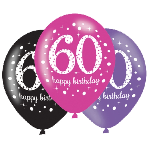 Luftballons-Pink-Celebration-60-Latexballons-zum-60.-Geburtstag-6-Stueck
