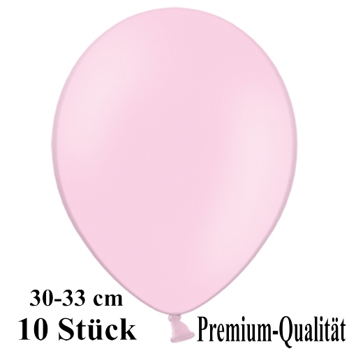 Luftballons-Premium-30-33-cm-rosa-Latexballons-10-Stueck