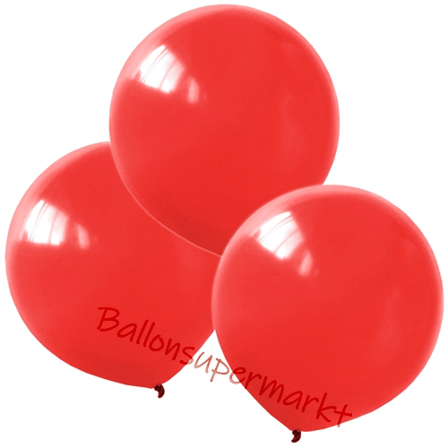 Luftballons-Rot-40-cm-rund-Ballons-aus-Natur-Latex-zur-Dekoration-3er