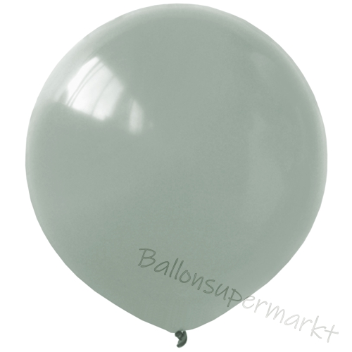 Luftballons-Silbergrau-40-cm-rund-Ballons-aus-Natur-Latex-zur-Dekoration