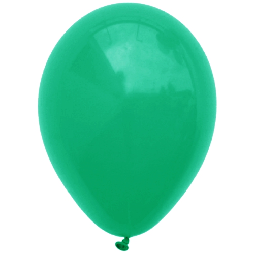 Luftballons-Smaragdgrün-25-cm-Ballons-aus-Natur-Latex-zur-Dekoration