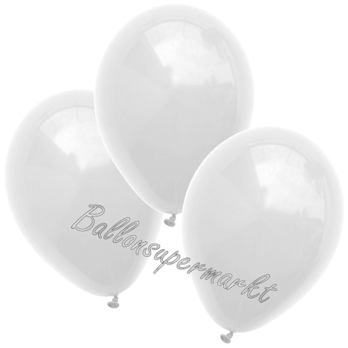 Luftballons-Weiß-25-cm-Ballons-aus-Natur-Latex-zur-Dekoration-3er