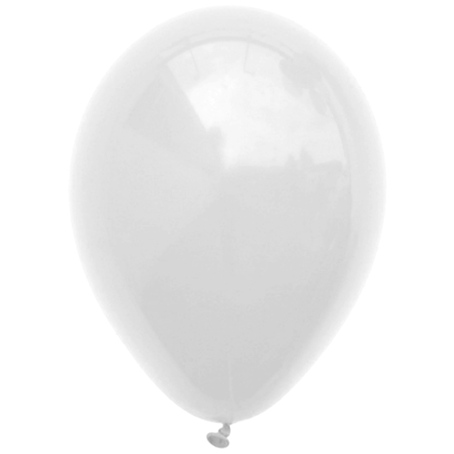 Luftballons-Weiß-25-cm-Ballons-aus-Natur-Latex-zur-Dekoration