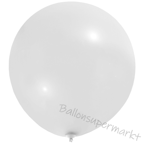 Luftballons-Weiß-48-51-cm-rund-Ballons-aus-Natur-Latex-zur-Dekoration
