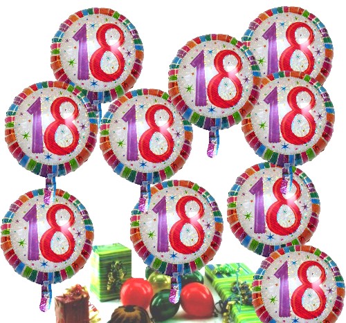 Geburtstagsdeko Geburtstag 18