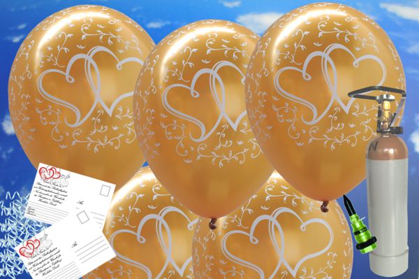 Luftballons-zur-Hochzeit-steigen-lassen-25-goldene-Luftballons-verliebte-Herzen-Helium-Set